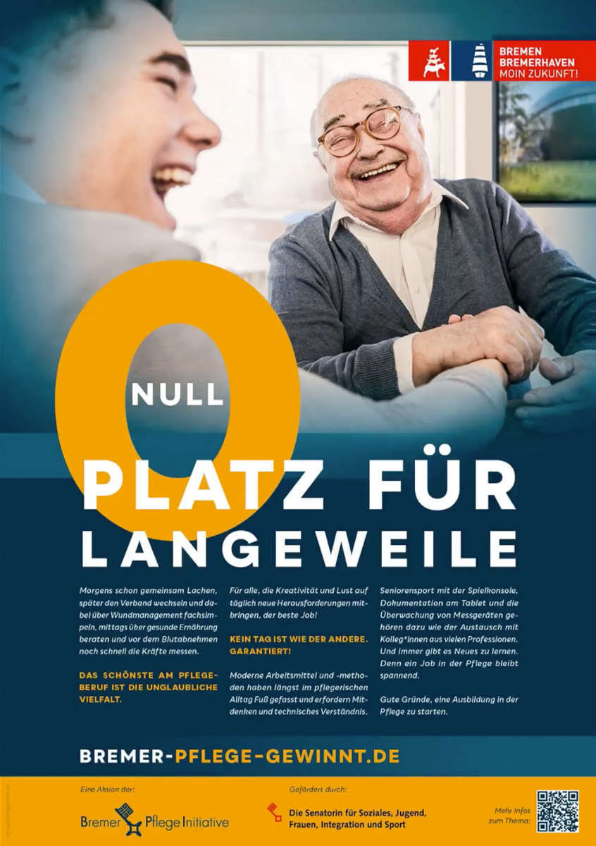Kampagne  - Pflege gewinnt